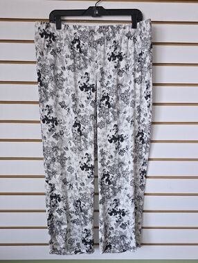 Breezies Floral Lounge Pants Lg